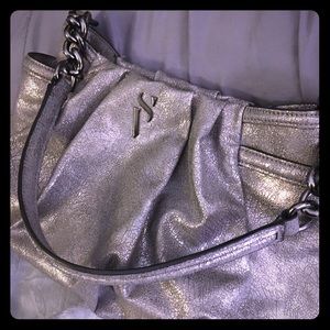 Vera Wang silver bag